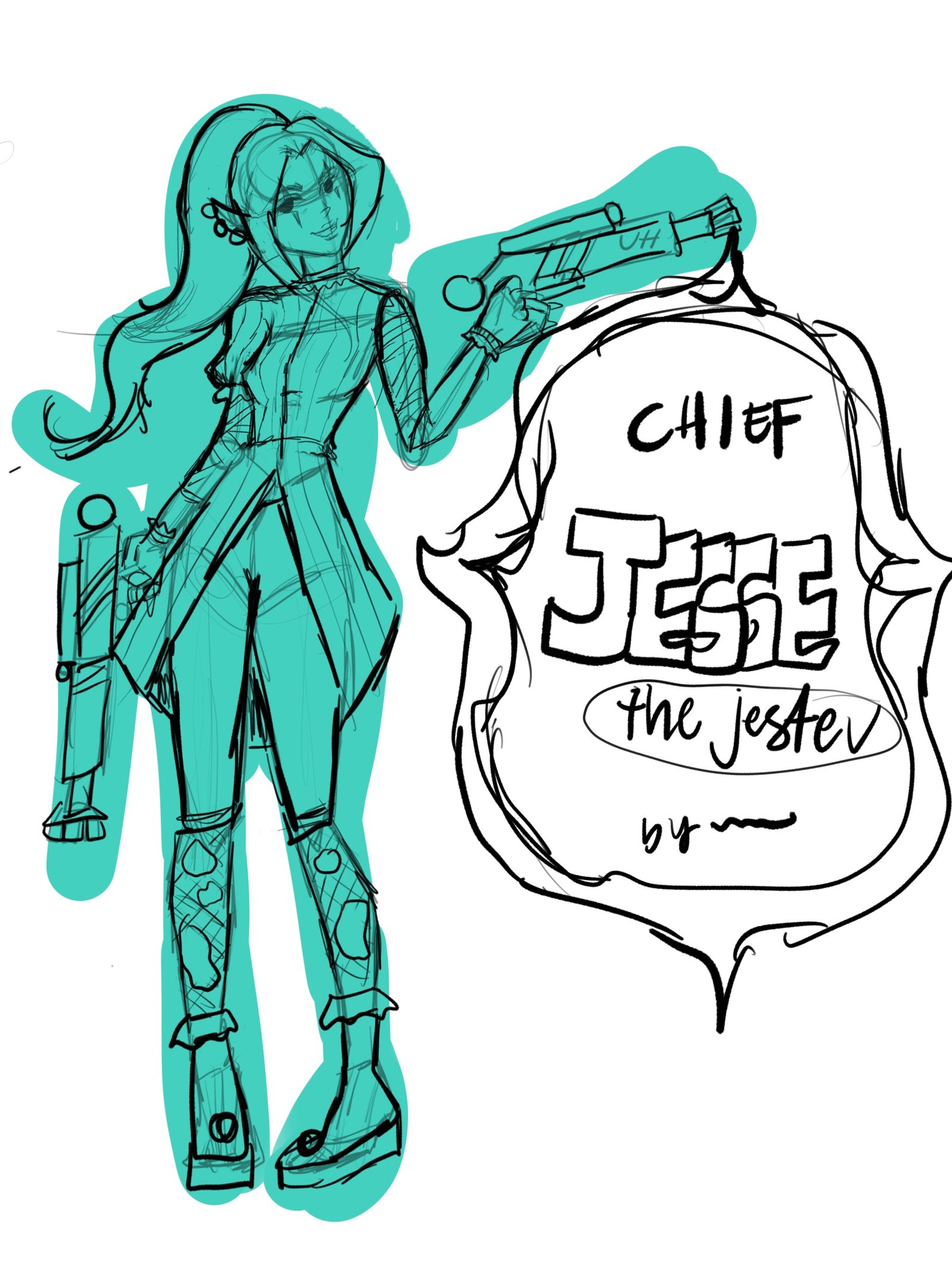 Sketching process